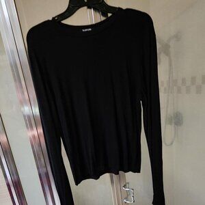 Talentless Black Long Sleeve Shirt Size L
